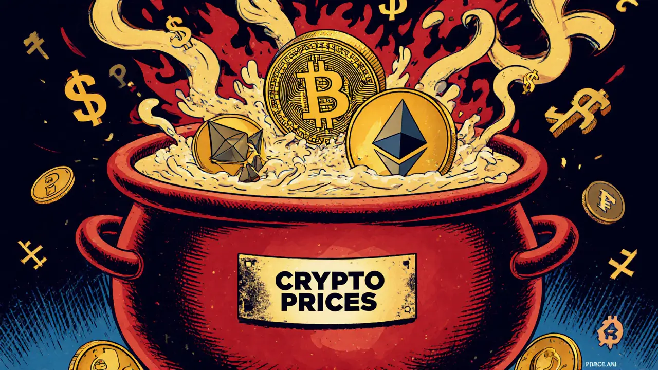 Волатильность цен криптовалют: почему курсы резко меняются в 2025 году