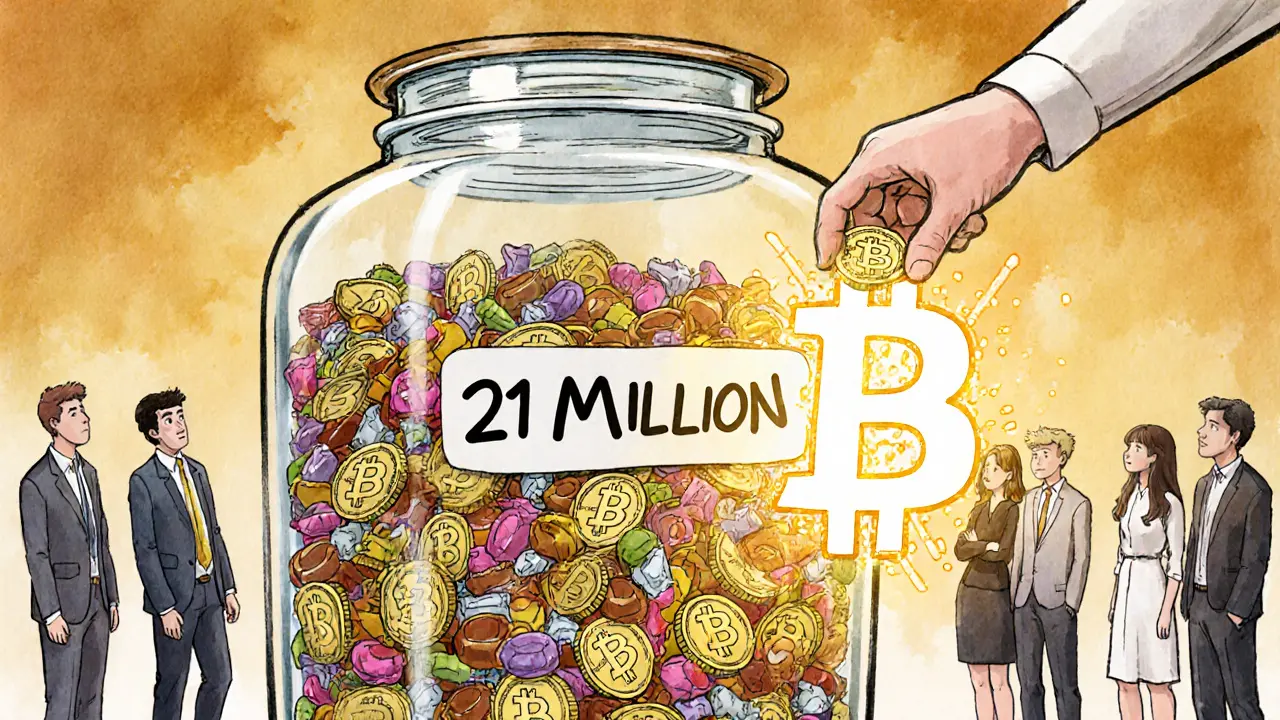 Ограничение эмиссии Bitcoin: почему всего 21 миллион монет