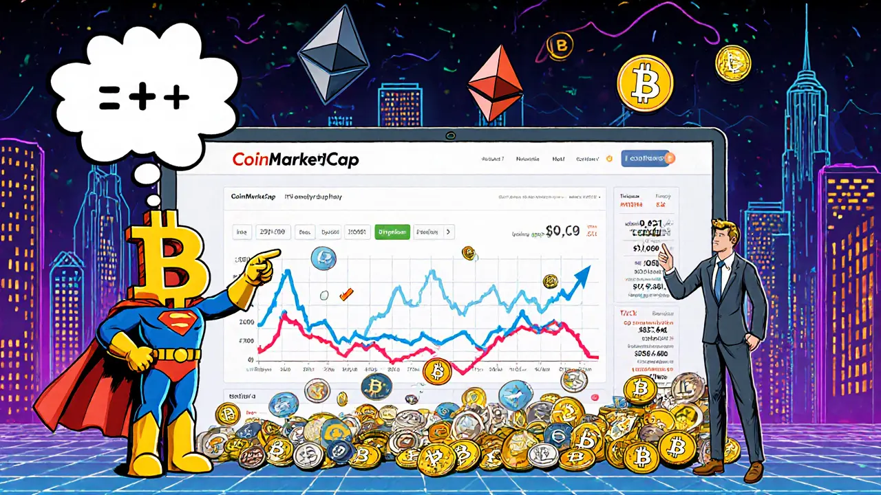 Рыночная капитализация криптовалют: как читать рейтинги CoinMarketCap