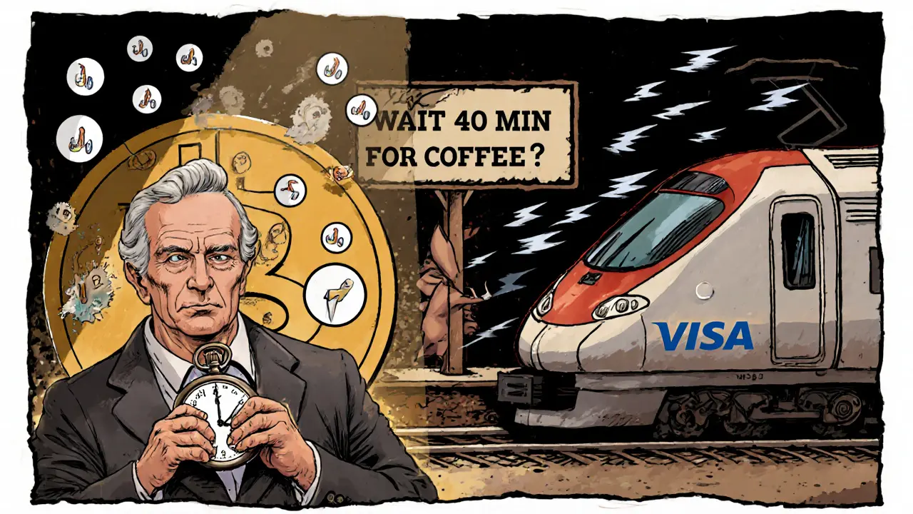 Сравнение скорости транзакций Bitcoin, Ethereum, Ripple и других криптовалют в 2025 году