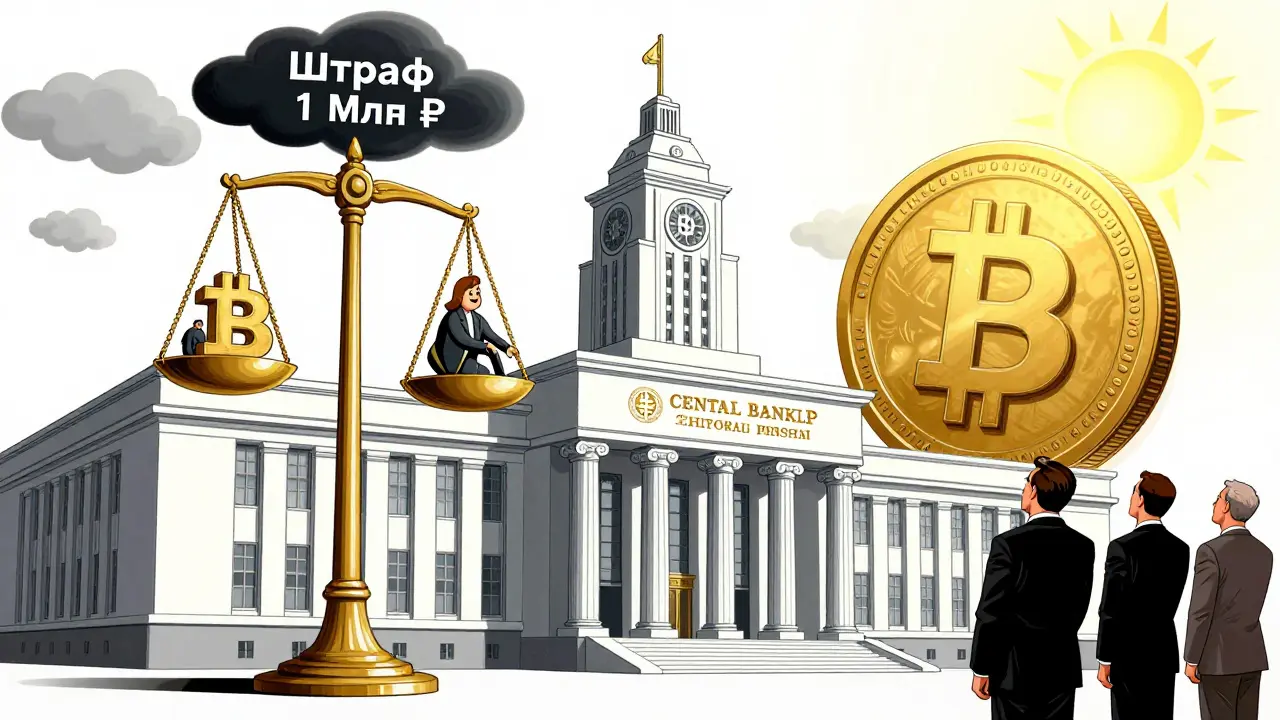 Банк сравнивает криптовалюту и цифровой рубль на весах справедливости.