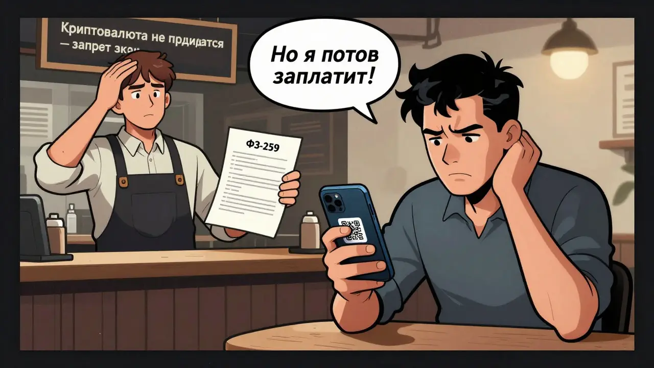 Где принимают криптовалюту в России: реальная ситуация в 2025 году