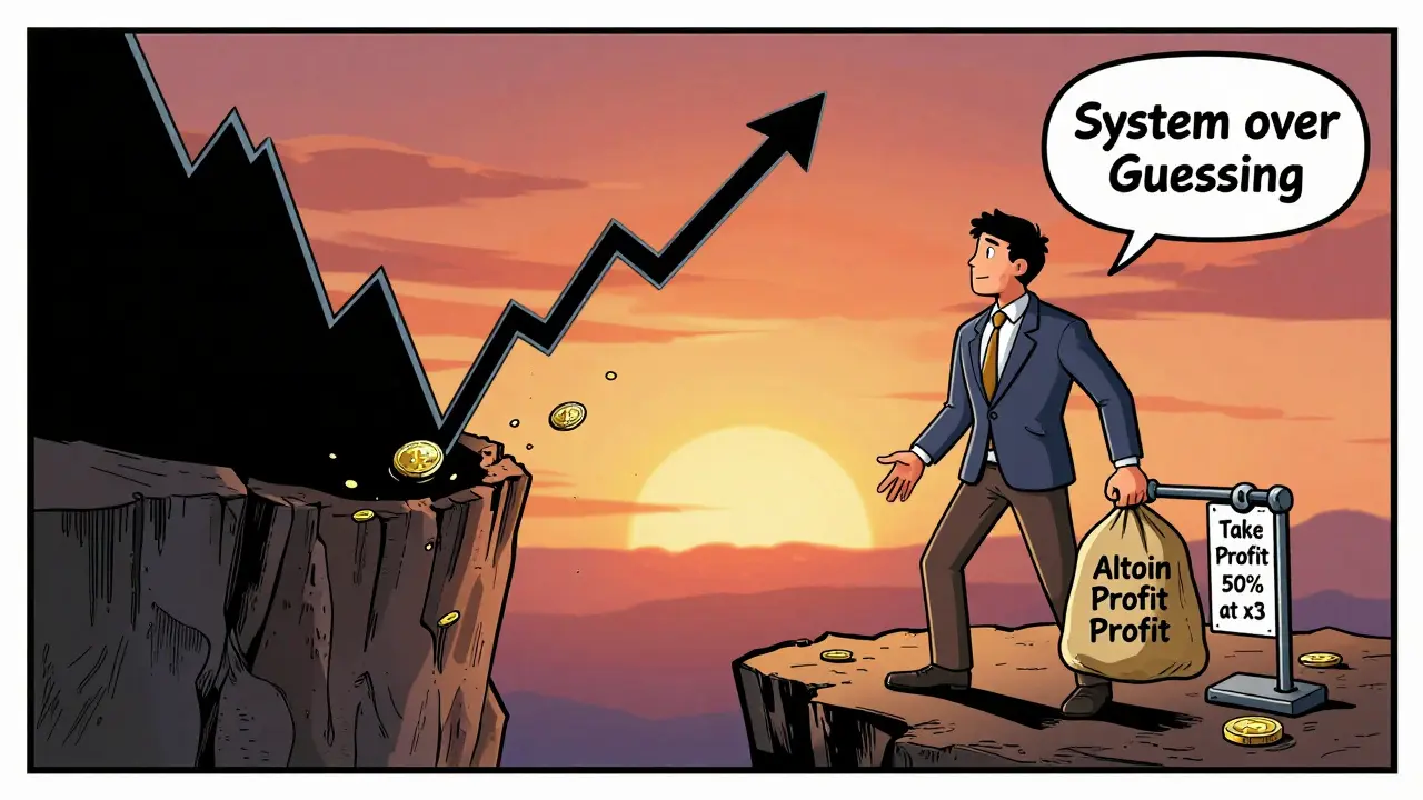 Как выйти из альткоина: стратегии фиксации прибыли и снижения риска в 2025 году