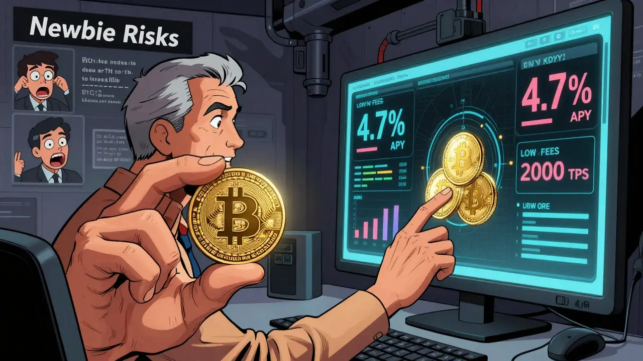 Опытный инвестор выбирает между стабильным Биткоином и динамичными альткоинами с реальной доходностью и низкими комиссиями.