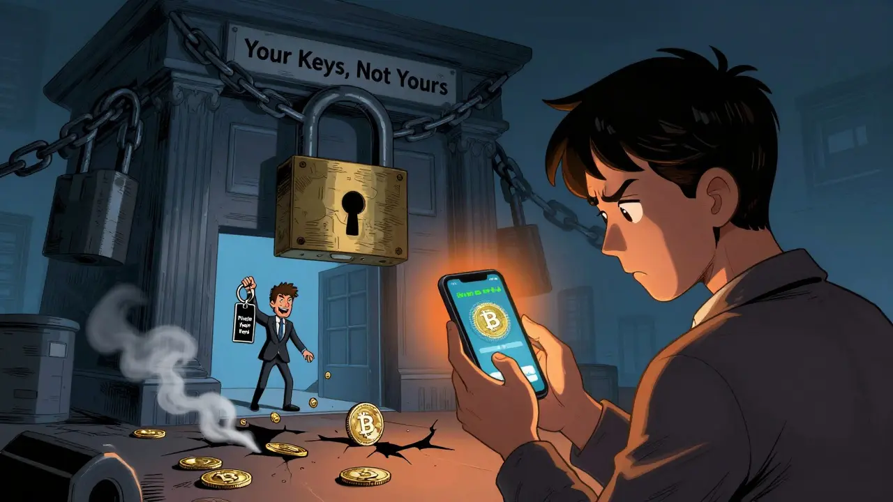 Риски хранения криптовалют на бирже: почему «не ваши ключи - не ваши монеты»