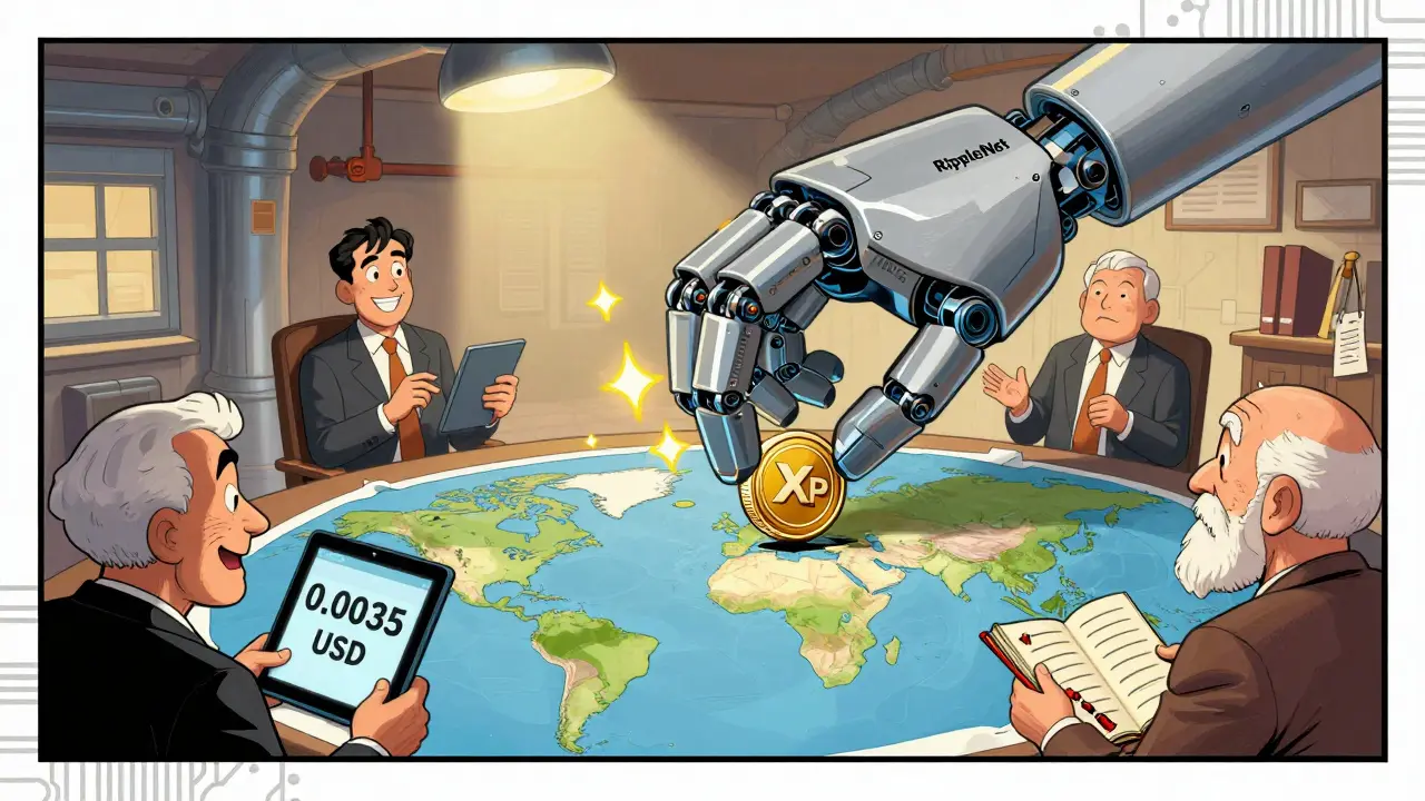 Робот RippleNet конвертирует валюты на глобальной карте с комиссией менее цента.