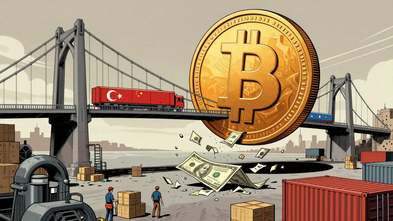 Стейблкоин USDT соединяет торговцев из Турции и Китая, обходя традиционные финансовые барьеры.