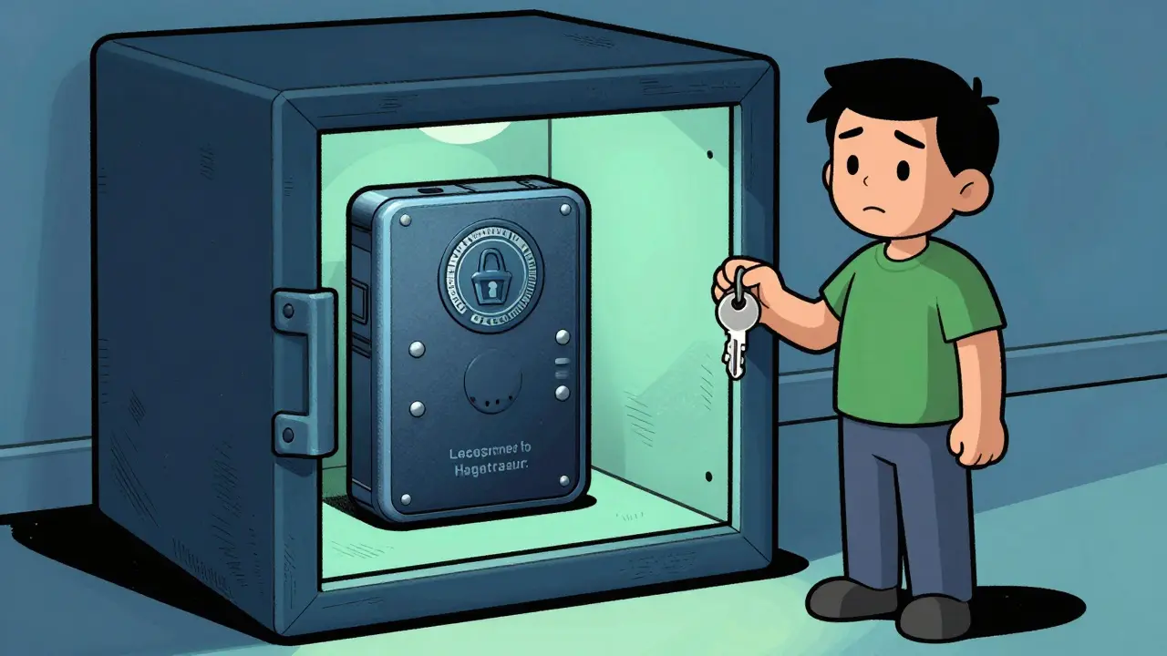 Холодный кошелек для безопасного хранения криптовалют.