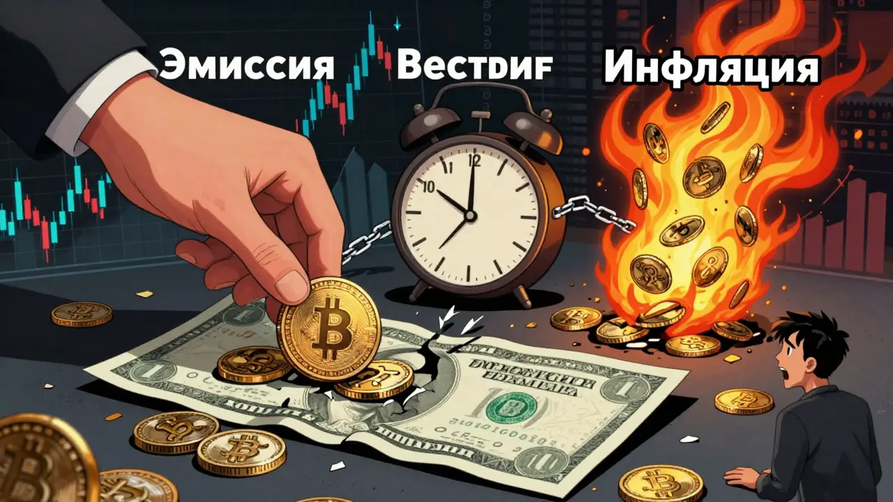 Как читать токеномику альткоина: эмиссия, вестинг и инфляция