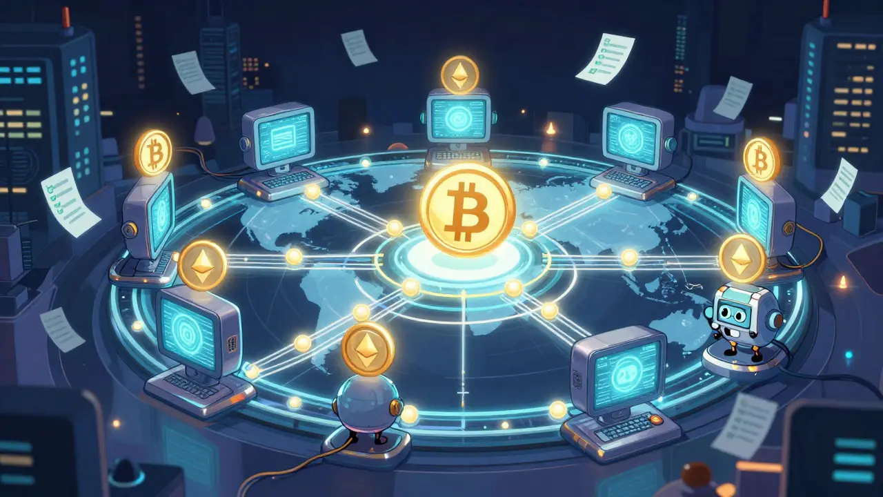 Как работают криптовалюты: простое объяснение блокчейна, транзакций и консенсуса